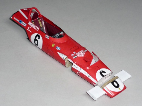 Ferrari 312B - Mario Andretti - GP JAR 1971 Ferrari 312B - Mario Andretti - GP JAR 1971