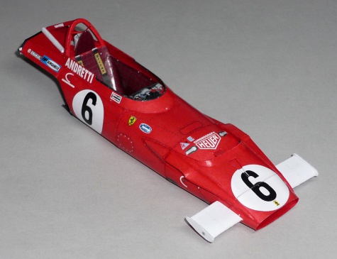 Ferrari 312B - Mario Andretti - GP JAR 1971 Ferrari 312B - Mario Andretti - GP JAR 1971