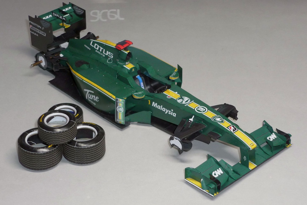 Lotus T127 - Jarno Trulli - GP Bahrainu 2010 (Plná velikost v novém okně) Lotus T127 - Jarno Trulli - GP Bahrainu 2010