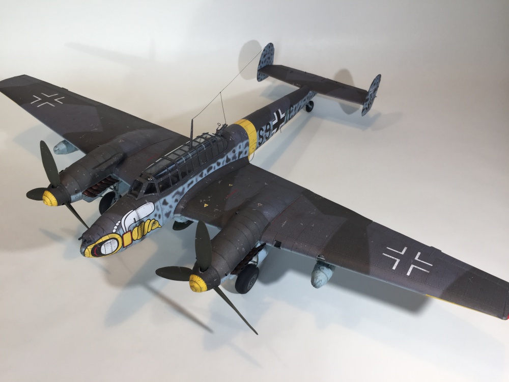 Messerschmitt Bf-110 G2 (Plná velikost v novém okně) Messerschmitt Bf-110 G2