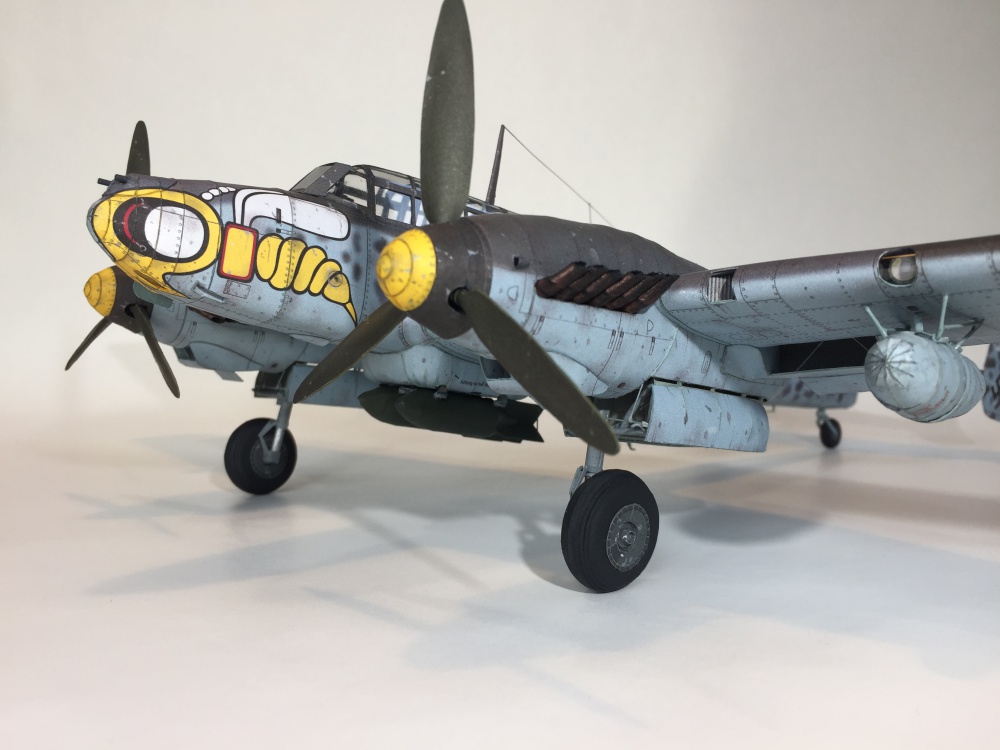 Messerschmitt Bf-110 G2 (Plná velikost v novém okně) Messerschmitt Bf-110 G2