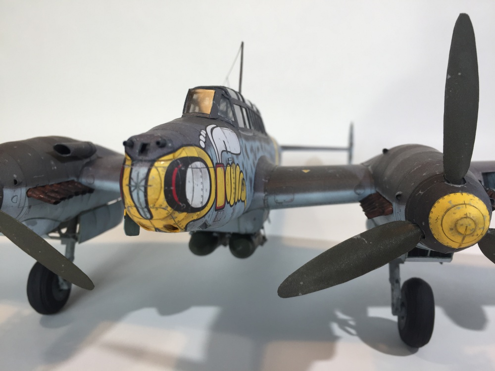 Messerschmitt Bf-110 G2 (Plná velikost v novém okně) Messerschmitt Bf-110 G2