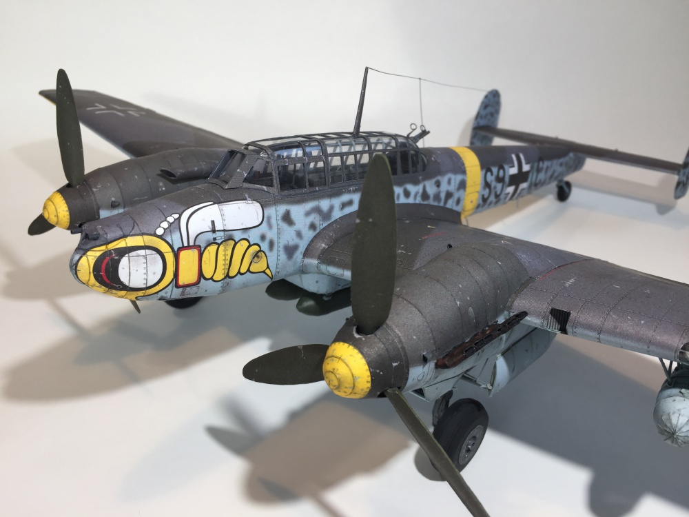 Messerschmitt Bf-110 G2 (Pln� velikost v nov�m okn�) Messerschmitt Bf-110 G2