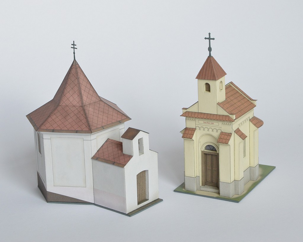 České kaplnky od Ondry Hejla (1:87) (Plná velikost v novém okně) České kaplnky od Ondry Hejla (1:87)