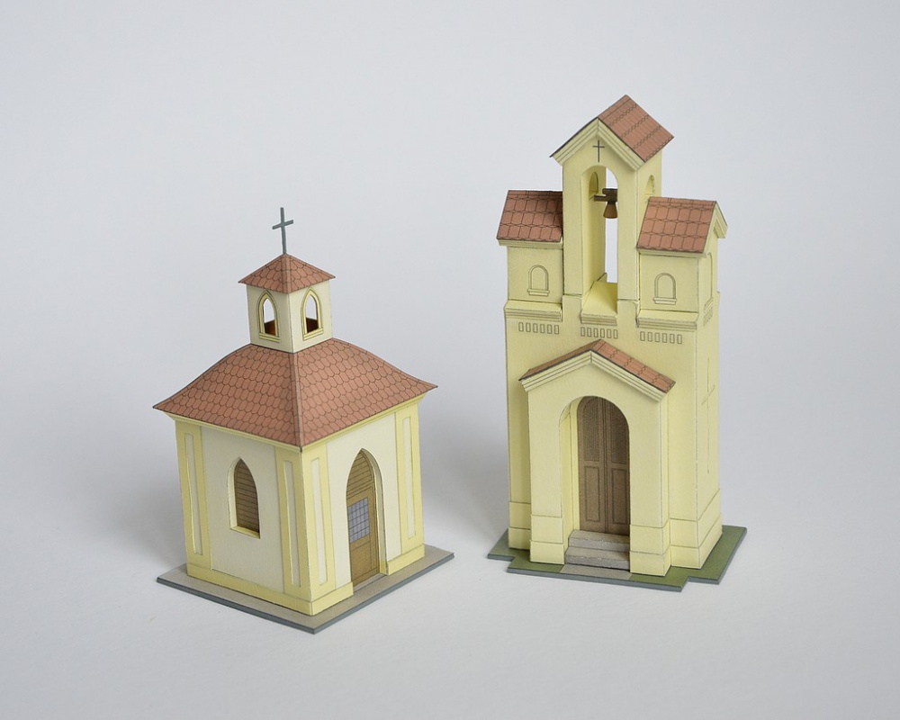České kaplnky od Ondry Hejla (1:87) (Plná velikost v novém okně) České kaplnky od Ondry Hejla (1:87)
