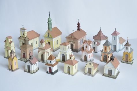 České kaplnky od Ondry Hejla (1:87) České kaplnky od Ondry Hejla (1:87)