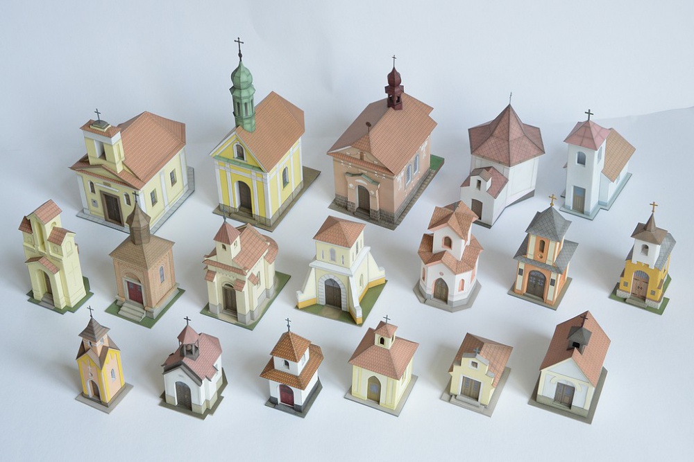 České kaplnky od Ondry Hejla (1:87) (Plná velikost v novém okně) České kaplnky od Ondry Hejla (1:87)