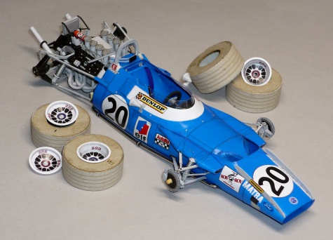 Matra MS80 - Jackie Stewart - GP Itálie 1969 Matra MS80 - Jackie Stewart - GP Itálie 1969