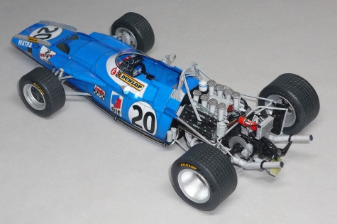 Matra MS80 - Jackie Stewart - GP Itálie 1969 Matra MS80 - Jackie Stewart - GP Itálie 1969
