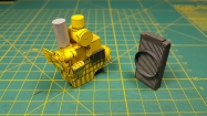 vojensk� dozer Caterpillar D5N XL