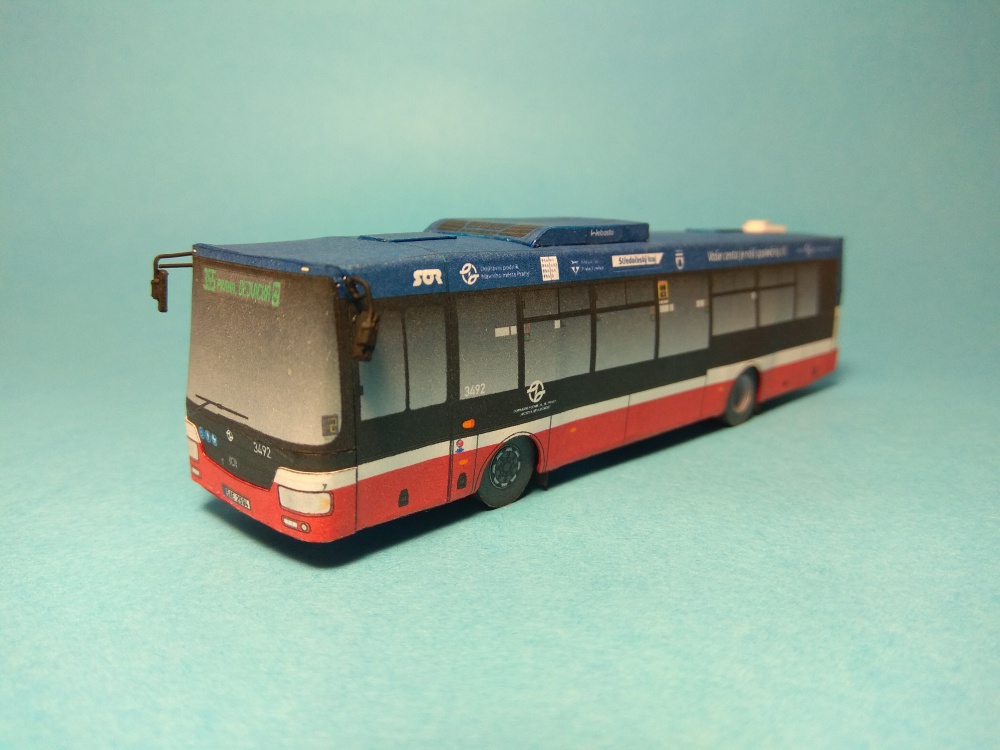 SOR NB 10,8 - DP Praha (Plná velikost v novém okně) SOR NB 10,8 - DP Praha