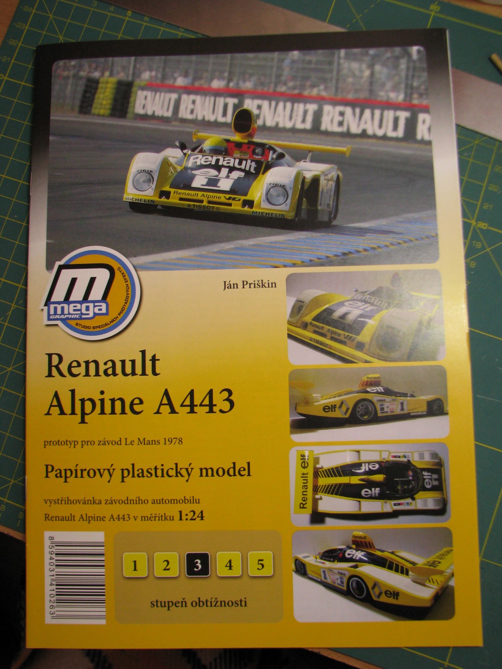 Renault Alpine A443 (Plná velikost v novém okně) Renault Alpine A443