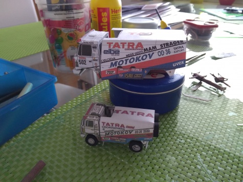 Tatra 815 Dakar1992 test Tatra 815 Dakar1992 test