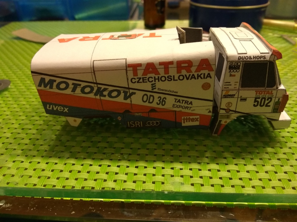 Tatra 815 Dakar1992 test
