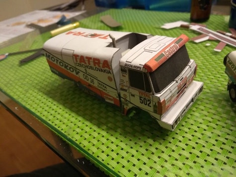 Tatra 815 Dakar1992 test Tatra 815 Dakar1992 test