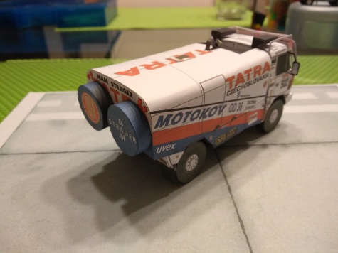 Tatra 815 Dakar1992 test Tatra 815 Dakar1992 test