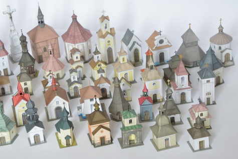 Vystřihovací pohlednice Vystřihovací pohlednice