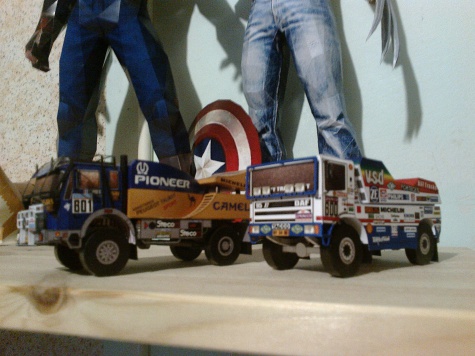 Daf Turbotwin X1 Dakar 1987 1:53