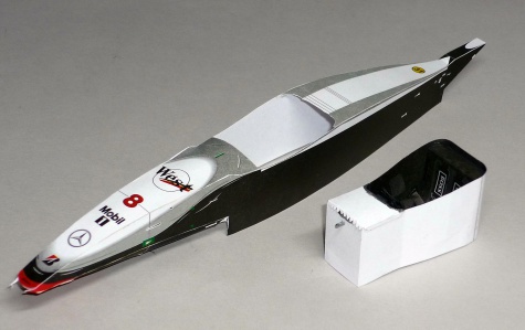 McLaren MP 4/13 - Mika Hakkinen - GP Monaka 1998 McLaren MP 4/13 - Mika Hakkinen - GP Monaka 1998
