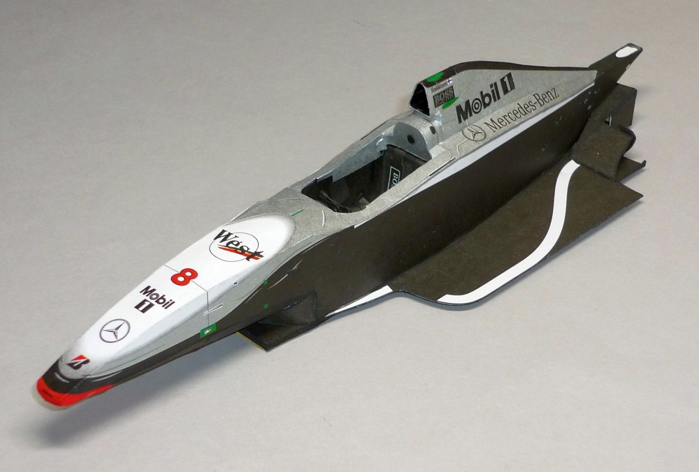 McLaren MP 4/13 - Mika Hakkinen - GP Monaka 1998 (Plná velikost v novém okně) McLaren MP 4/13 - Mika Hakkinen - GP Monaka 1998