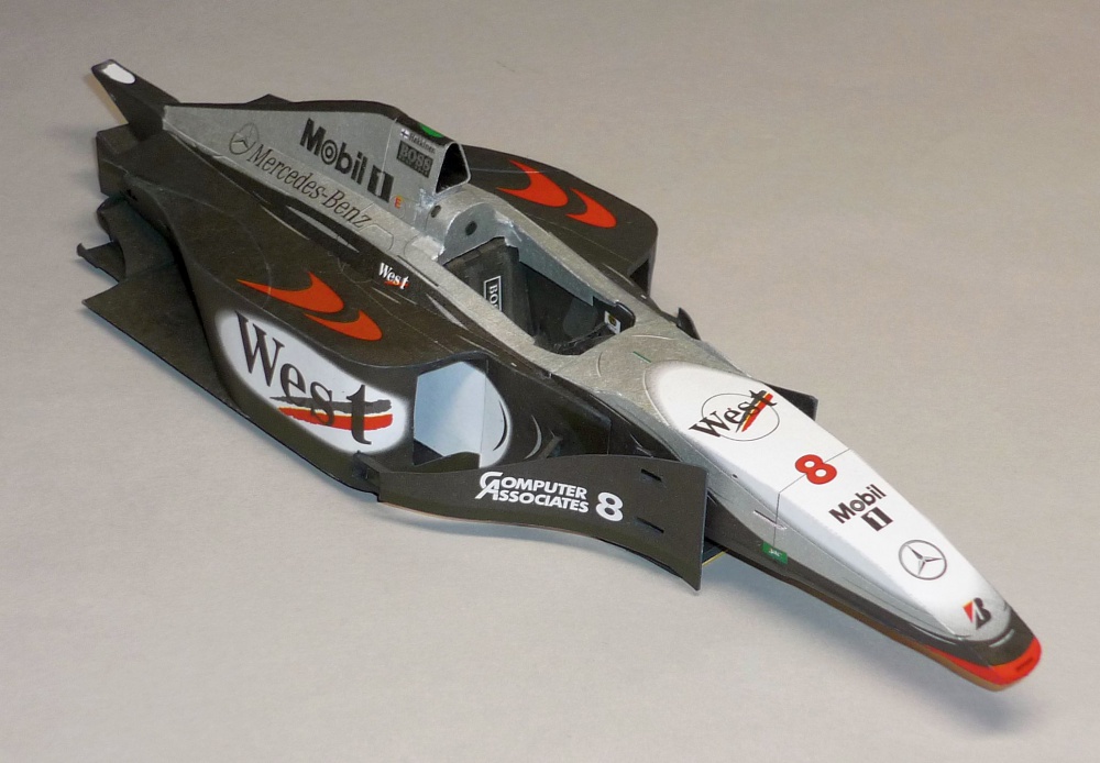 McLaren MP 4/13 - Mika Hakkinen - GP Monaka 1998 (Plná velikost v novém okně) McLaren MP 4/13 - Mika Hakkinen - GP Monaka 1998