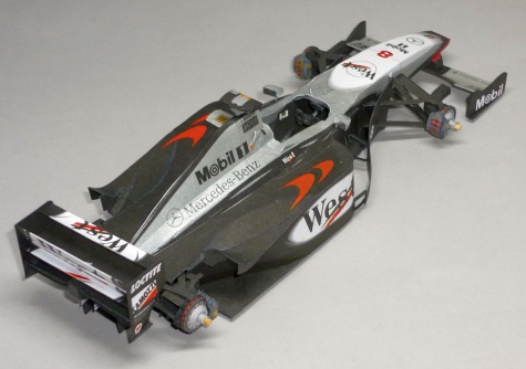 McLaren MP 4/13 - Mika Hakkinen - GP Monaka 1998 McLaren MP 4/13 - Mika Hakkinen - GP Monaka 1998