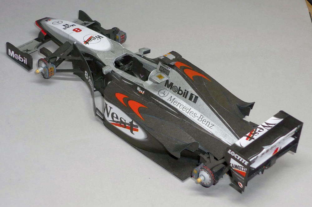 McLaren MP 4/13 - Mika Hakkinen - GP Monaka 1998 (Plná velikost v novém okně) McLaren MP 4/13 - Mika Hakkinen - GP Monaka 1998