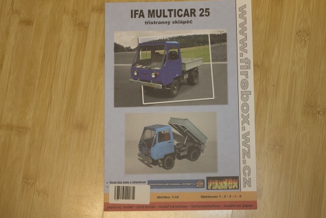IFA Multicar 25 - MIX nástaveb IFA Multicar 25 - MIX nástaveb