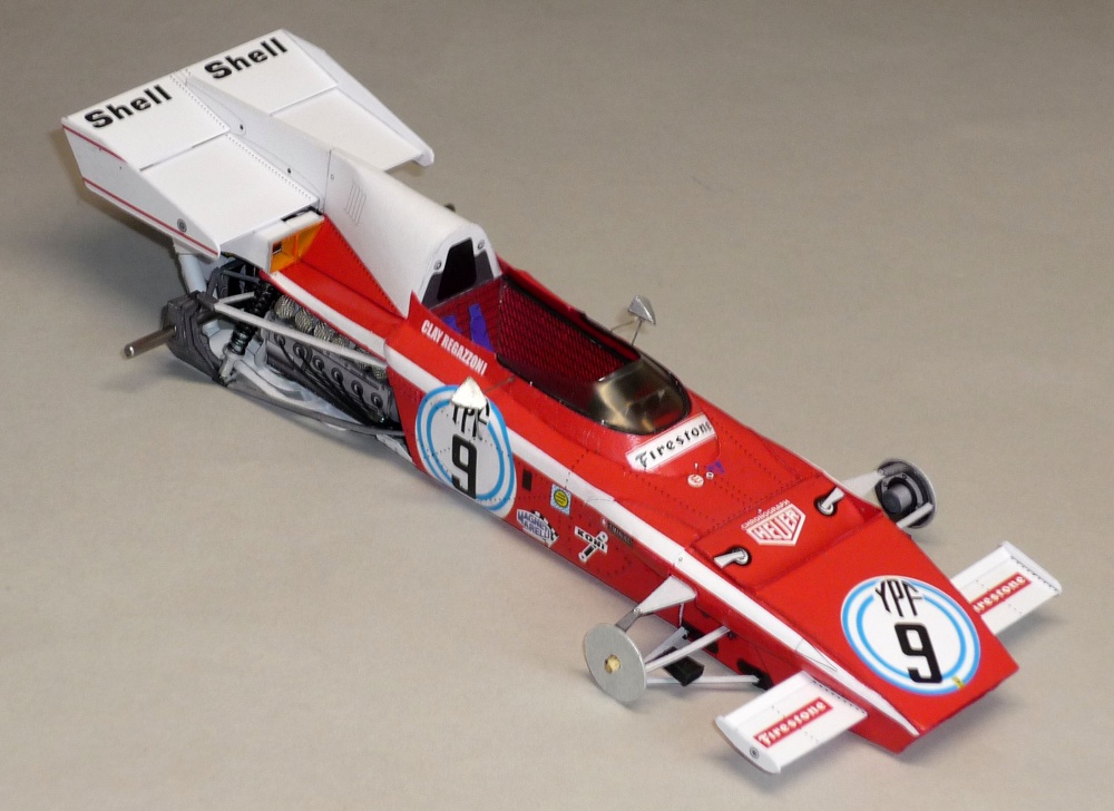 Ferrari 312B2 - Clay Regazzoni - GP Argentiny 1972 (Plná velikost v novém okně) Ferrari 312B2 - Clay Regazzoni - GP Argentiny 1972