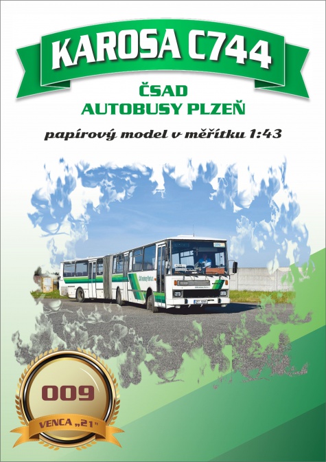 Karosa C744 �SAD Autobusy Plze�