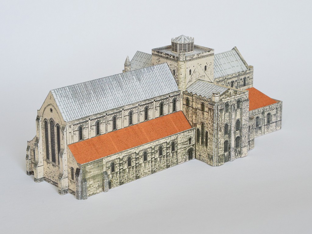 Romsey Abbey (Pln� velikost v nov�m okn�) Romsey Abbey