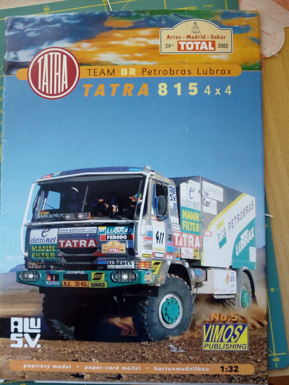 Tatra 815 4x4, Rallye Dakar 2002 (Plná velikost v novém okně) Tatra 815 4x4, Rallye Dakar 2002