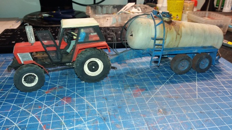 Zetor Crystal 12045 / Agromodels / + úpravy Zetor Crystal 12045 / Agromodels / + úpravy