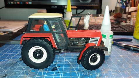 Zetor Crystal 12045 / Agromodels / + úpravy Zetor Crystal 12045 / Agromodels / + úpravy