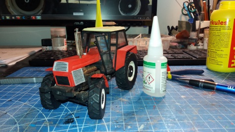 Zetor Crystal 12045 / Agromodels / + úpravy Zetor Crystal 12045 / Agromodels / + úpravy