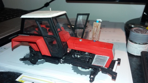 Zetor Crystal 12045 / Agromodels / + úpravy Zetor Crystal 12045 / Agromodels / + úpravy