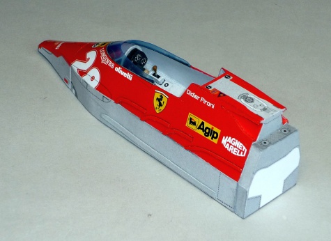 Ferrari 126 CX - Didier Pironi - GP USA West 1981 Ferrari 126 CX - Didier Pironi - GP USA West 1981