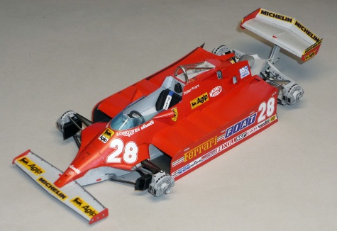 Ferrari 126 CX - Didier Pironi - GP USA West 1981 Ferrari 126 CX - Didier Pironi - GP USA West 1981
