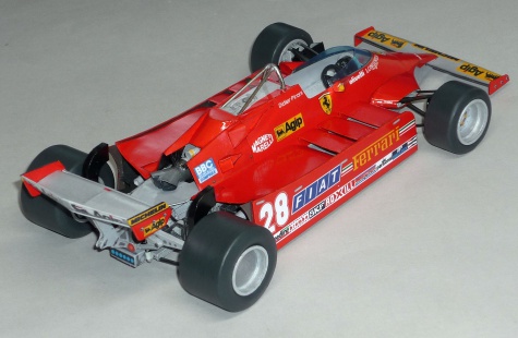 Ferrari 126 CX - Didier Pironi - GP USA West 1981 Ferrari 126 CX - Didier Pironi - GP USA West 1981