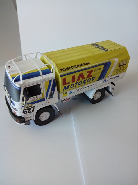 LIAZ č. 627, Dream of Dakar 1985 - 2015 LIAZ č. 627, Dream of Dakar 1985 - 2015