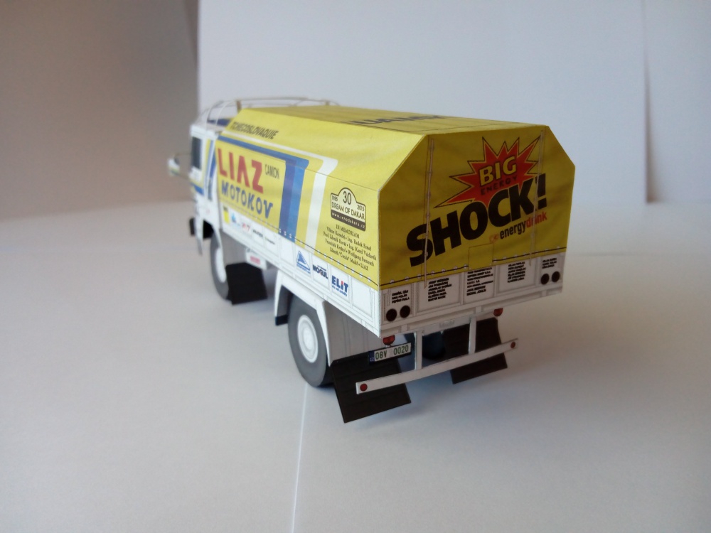 LIAZ č. 627, Dream of Dakar 1985 - 2015 (Plná velikost v novém okně) LIAZ č. 627, Dream of Dakar 1985 - 2015