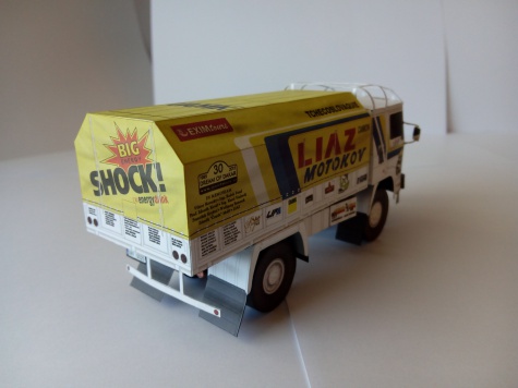 LIAZ č. 627, Dream of Dakar 1985 - 2015 LIAZ č. 627, Dream of Dakar 1985 - 2015