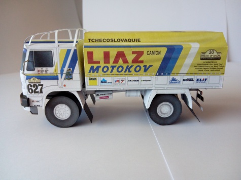 LIAZ �. 627,  Dream of Dakar 1985 - 2015