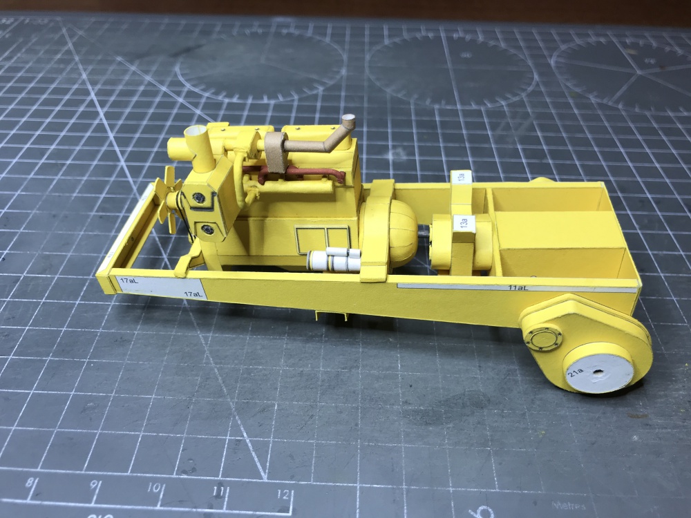 Dozer ČTZ T-130 (Plná velikost v novém okně) Dozer ČTZ T-130