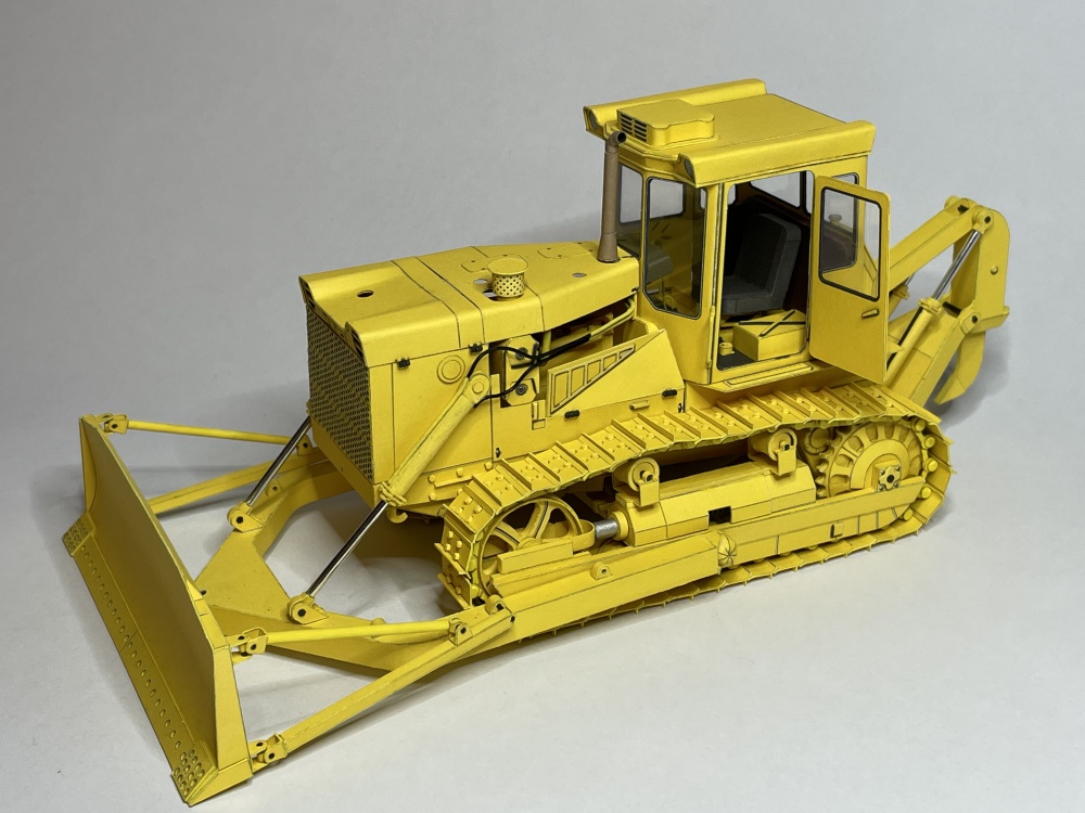 Dozer ČTZ T-130 (Plná velikost v novém okně) Dozer ČTZ T-130