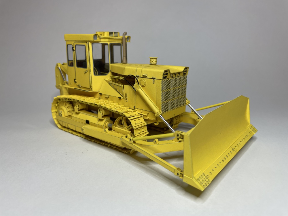 Dozer ČTZ T-130 (Plná velikost v novém okně) Dozer ČTZ T-130