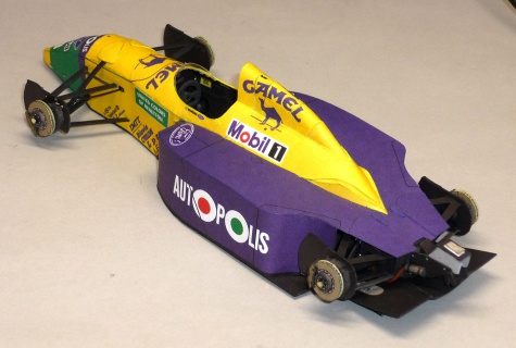 Benetton B190B - Roberto Moreno - GP USA 1991