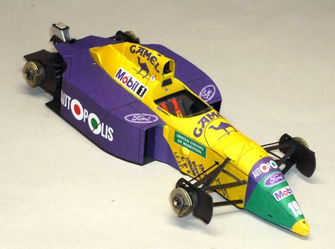 Benetton B190B - Roberto Moreno - GP USA 1991