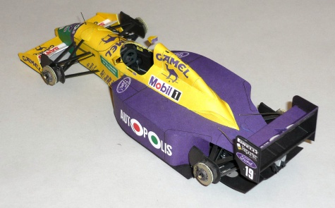 Benetton B190B - Roberto Moreno - GP USA 1991