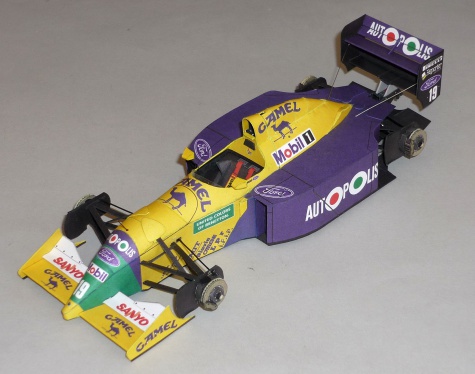 Benetton B190B - Roberto Moreno - GP USA 1991